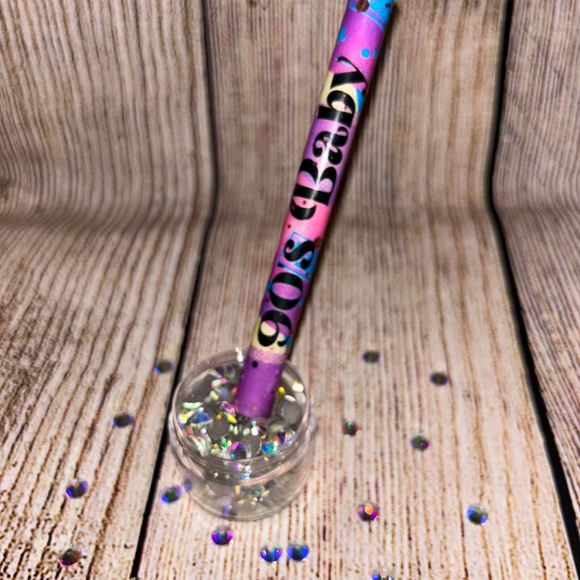 Refillable Glitter pen - Picture 2 of 2